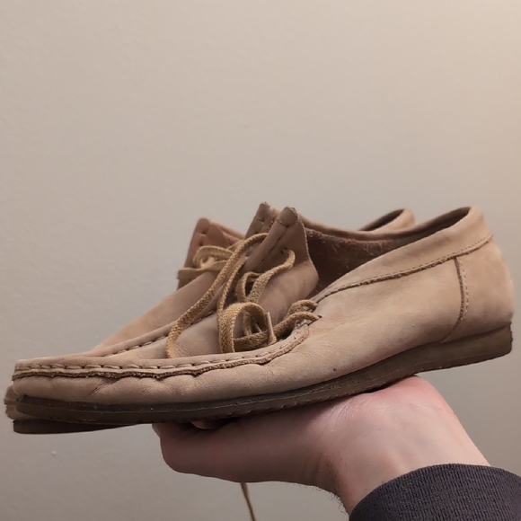 Clarks Wallabees Leather Soles - Picture 3 of 10